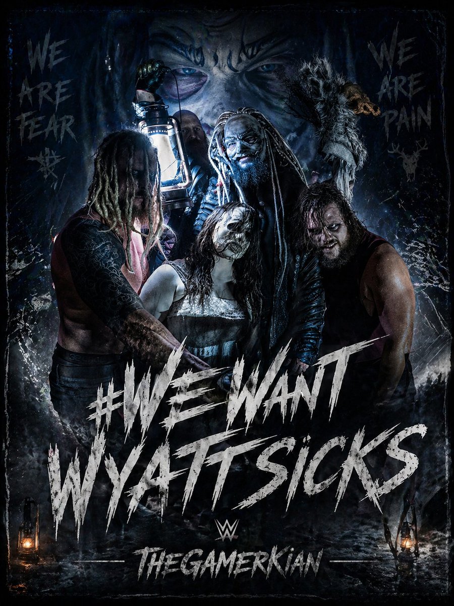TheGamerKian's tweet photo. #WeWantWyattSicks #WWE #FUCKTKO #TKO Howdy in the back is fire lets keep going fireflies https://t.co/kzceRzuuJh
