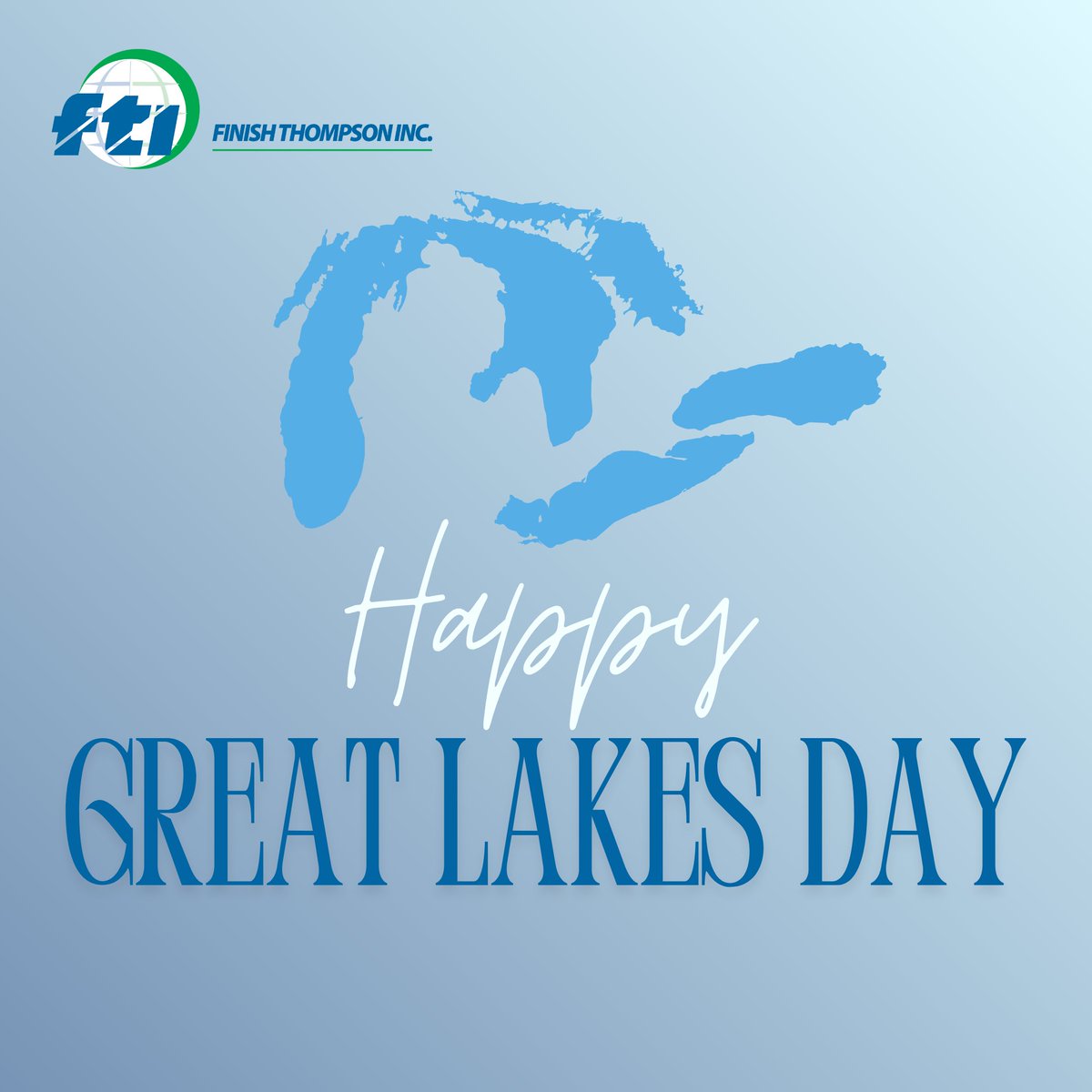 FinishThompson's tweet photo. On Great Lakes Awareness Day, we celebrate the power and importance of these incredible freshwater resources—especially Lake Erie, a vital part of our local community and ecosystem. #FinishThompson #FTI #GreatLakesAwarenessDay #LakeErie https://t.co/u3YPNlyRQu