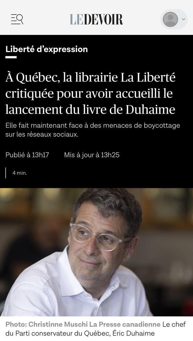 Eric Duhaime tweet media