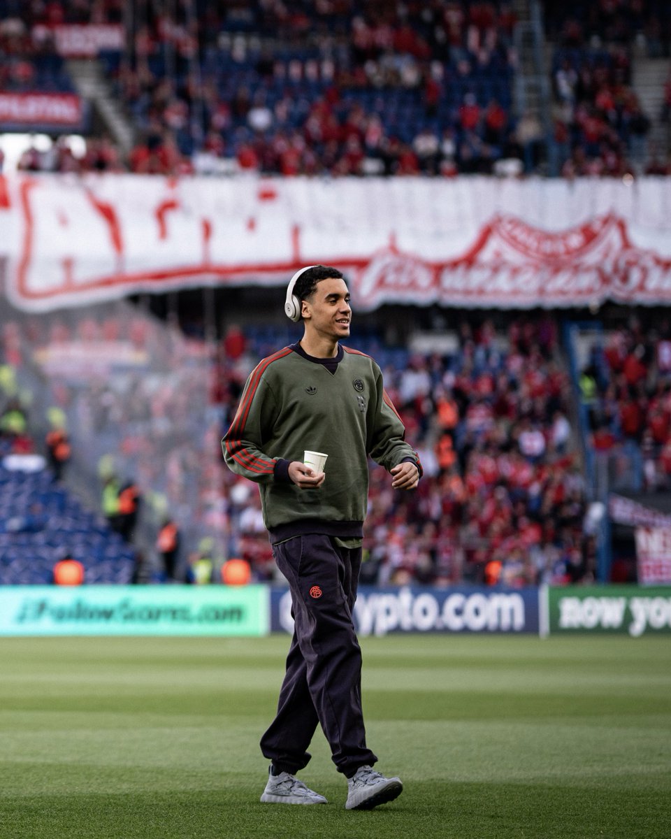 FCBayernEN's tweet photo. Proud of you, Jamal ❤️ https://t.co/dmDJrB66iH