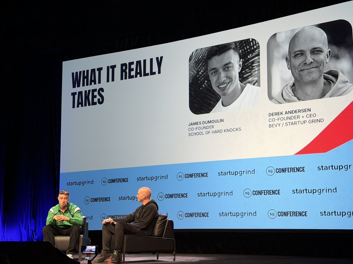 Hedayatusa's tweet image. What it really takes:

Discipline, consistency, and the courage to keep building when no one is watching. @DerekjAndersen 

Inspired by today’s Startup Grind session. Every success story starts with hard work, vision, and persistence. #StartupGrind #Entrepreneurship #Leadership