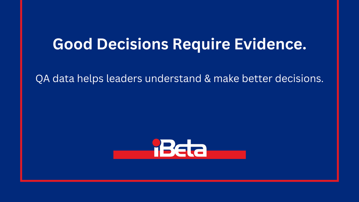 iBetaQA's tweet image. Good decisions require evidence.

QA data helps leaders understand what was validated, what risks remain, and what tradeoffs exist, especially under time pressure.
ibeta.com

#Leadership #SoftwareTesting #EvidenceBased