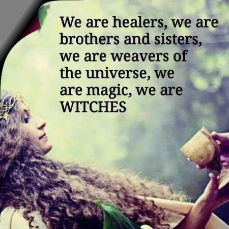 inamorata_xx's tweet image. We are healers, we are brothers and sisters, we are weavers of the universe, we are magic, we are Witches.  #WitchyWednesday