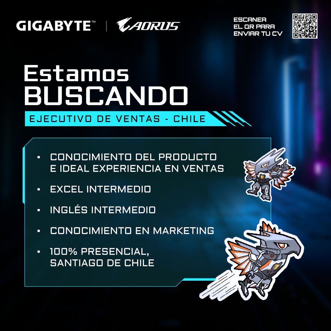AORUS LATAM tweet media