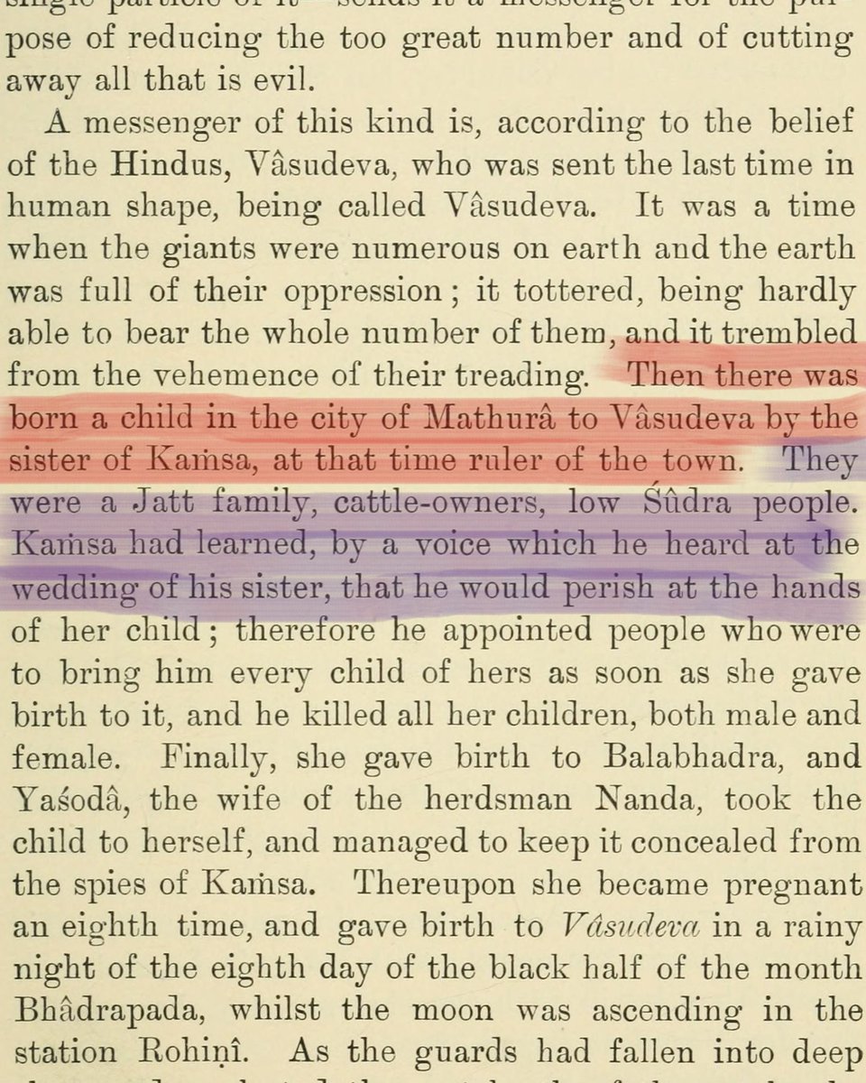 human_exe2's tweet photo. @VedicSoul @hazard_ede7461 @yajnadevam Yes, you are absolutely right. Al Birni writes Jats as Shudras but there he is not talking about Jats but about shri Krishna's family. https://t.co/UpelFP3bO5