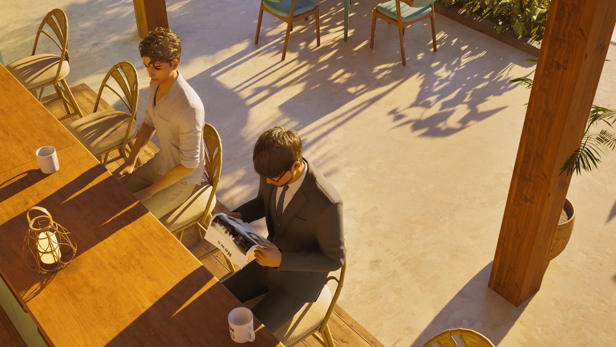 nanonandana's tweet image. Cahaya  #inZOI