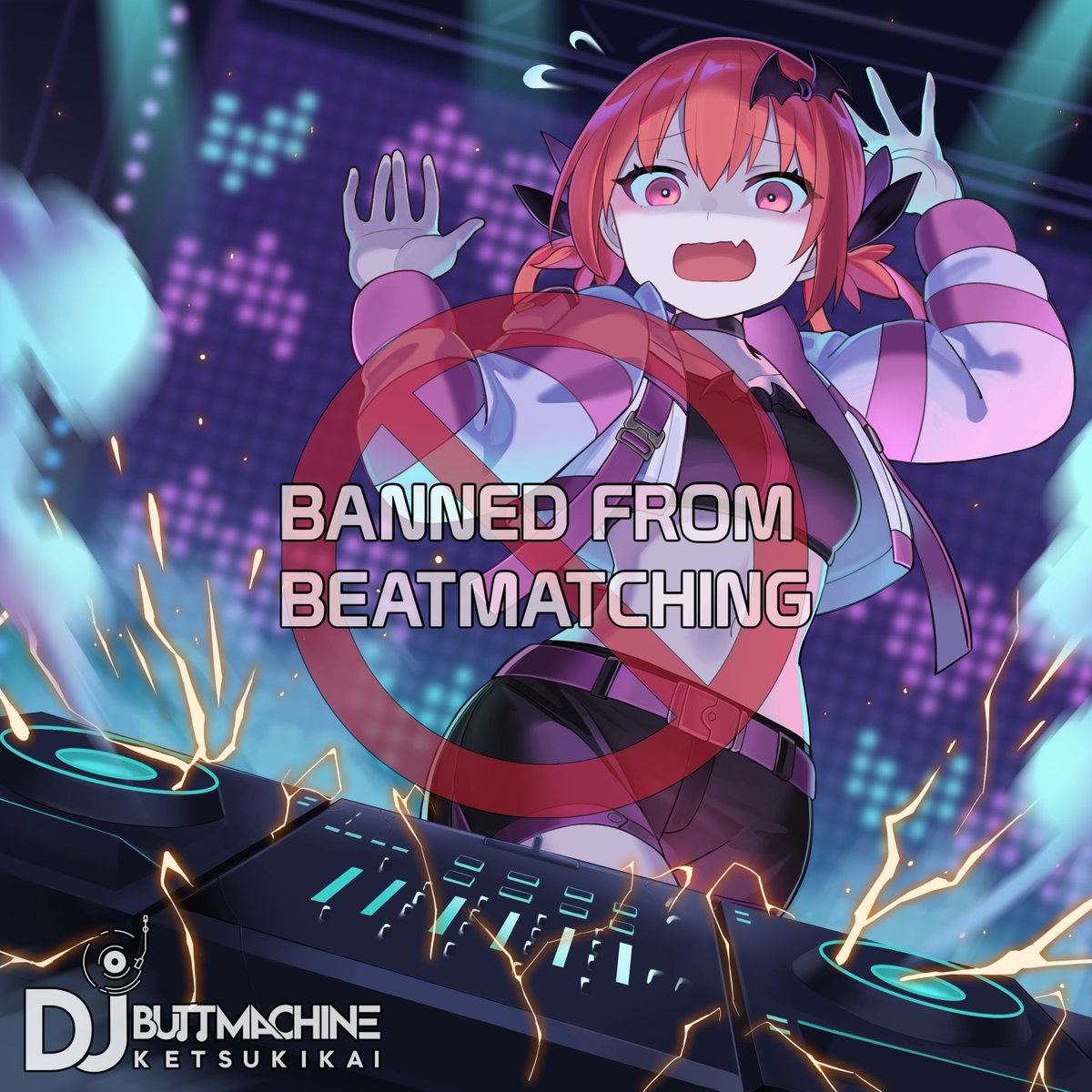 DJbuttmachine's tweet photo. I am hyped to release my first mashup compilation, Banned From Beatmatching, this Friday. It will be up on Bandcamp (for free) and Youtube and will have a mix of unreleased mashups and some older stuff.
https://t.co/j8nf1BKGWH
https://t.co/B9DS5jXnAa https://t.co/cZxQIBIB2P