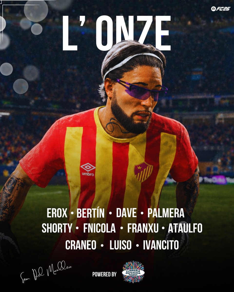 ManlleuEsports's tweet image. 📋✅ XI Inicial per avui. Oski per Ataulfo a VPG Zero.

#somdelmanlleu #clubespro