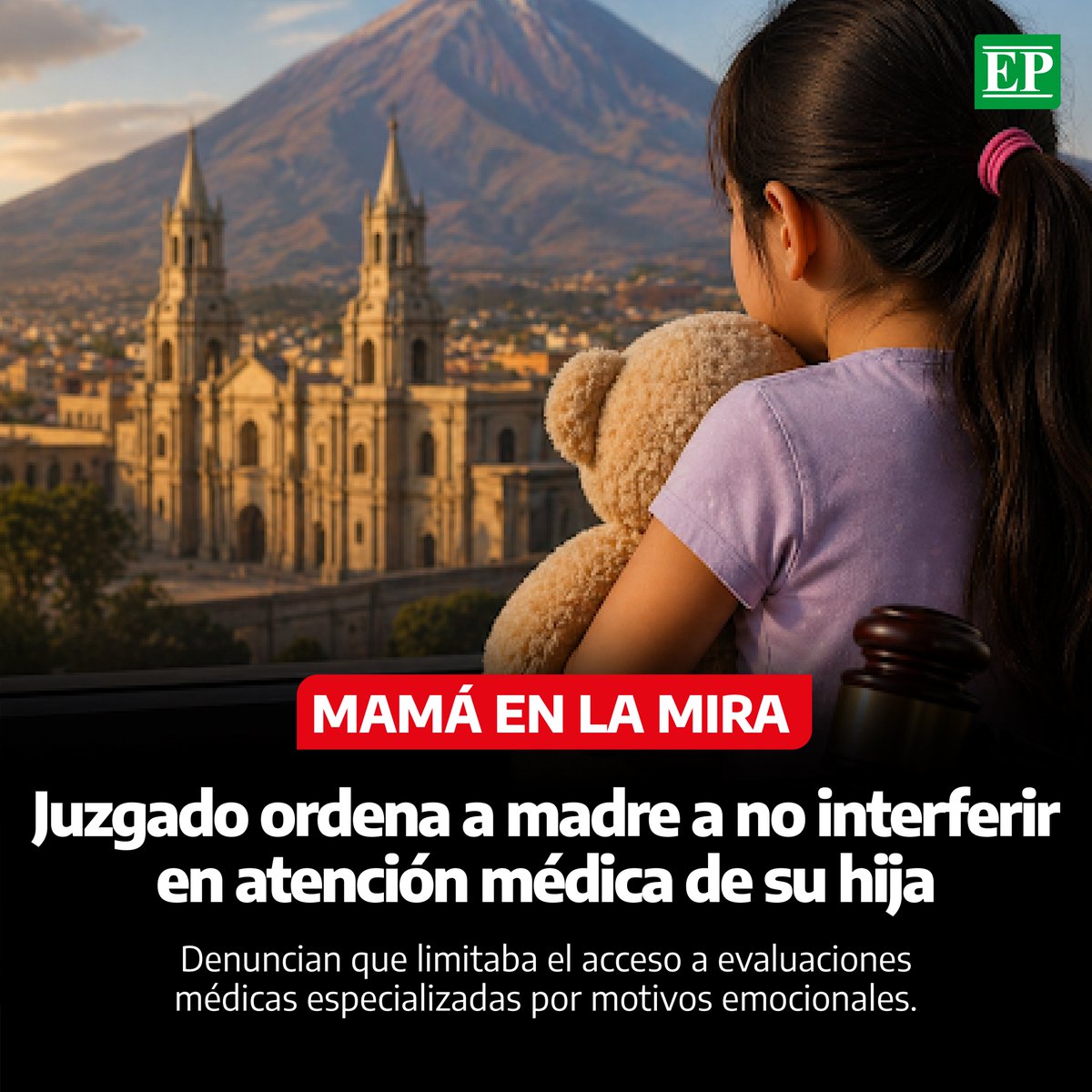 Diario_EP's tweet image. #Arequipa | Una niña de 10 años con síndrome de Noonan —trastorno genético que afecta el desarrollo— recibió medidas de protección del 13° Juzgado de #Familia de la Corte Superior de #Justicia de Arequipa,