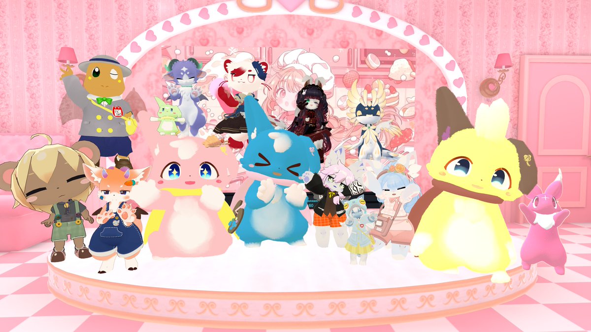 ちびけもcafé ぷてぃぱれっと tweet media