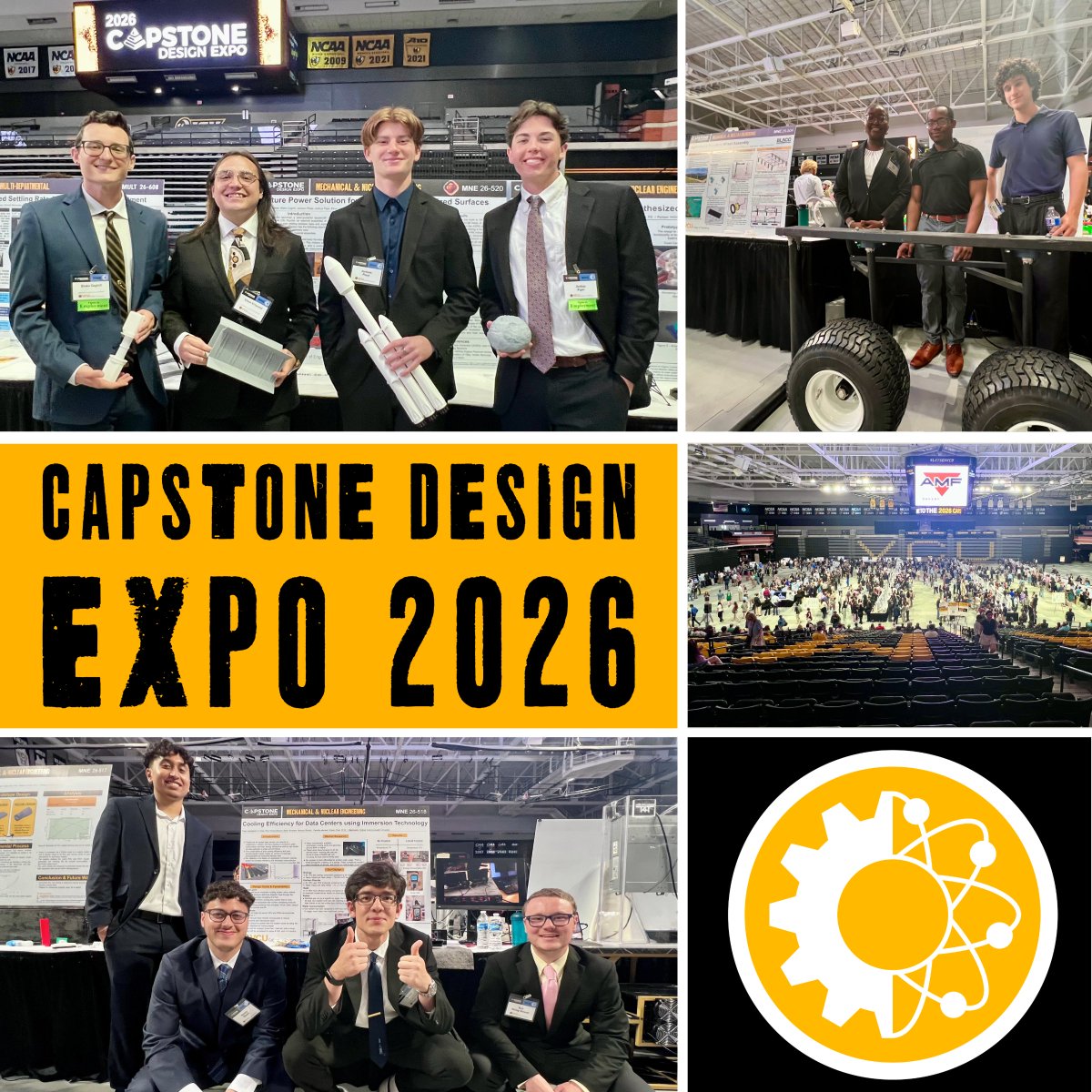 mnevcu's tweet image. Thank you to the amazing Seniors who all presented their compelling projects at this year’s Capstone Design Expo!

#vcuengineering #mechanicalengineering #nuclearengineering