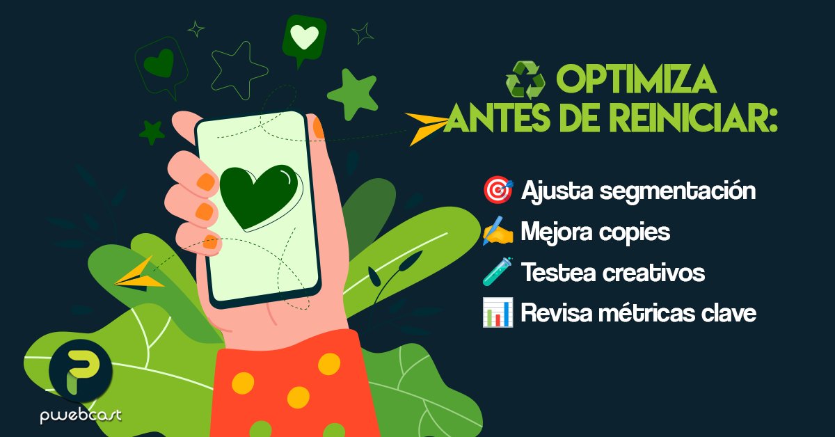 PWebCast's tweet photo. ♻️ Antes de crear algo nuevo, revisa lo que ya tienes. Optimizar campañas existentes puede generar más resultados que empezar desde cero. 📊
👉 ¿Quieres analizar tu rendimiento actual? Hablemos.
#OptimizaciónDigital #MarketingEstrategico #PWebCast https://t.co/4eX5SQQ51v
