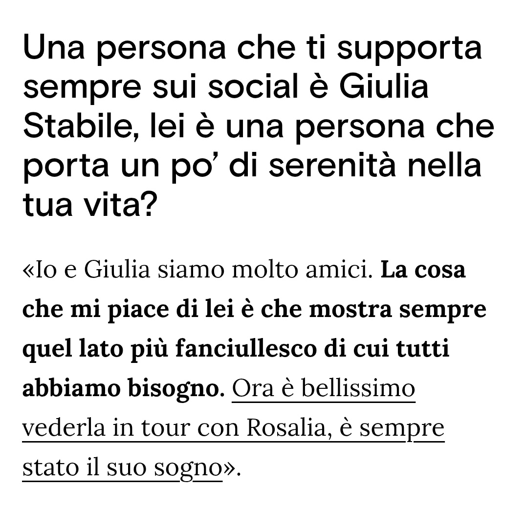 L amicizia fra Alex e Giulia tra le più vere e sincere che ci siano ❤️ Alex parlando di lei su Cosmopolitan me ne da conferma!