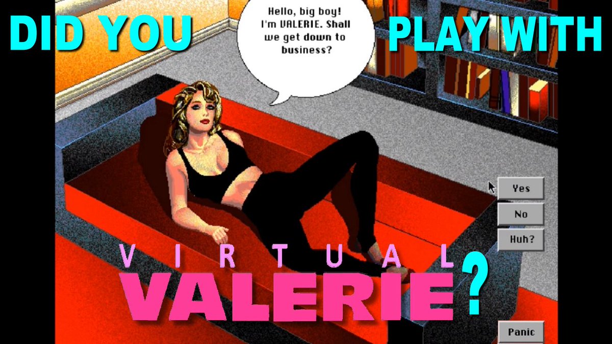 TheHorrorMike's tweet image. Did you PLAY with VIRTUAL VALERIE? 1990s Video Game and Cyberpunk Revolution | Chicago World Science Fiction Convention youtube.com/watch?v=FpwTeJ… 

#virtualreality #vr #virtualvalerie #sciencefiction #worldcon