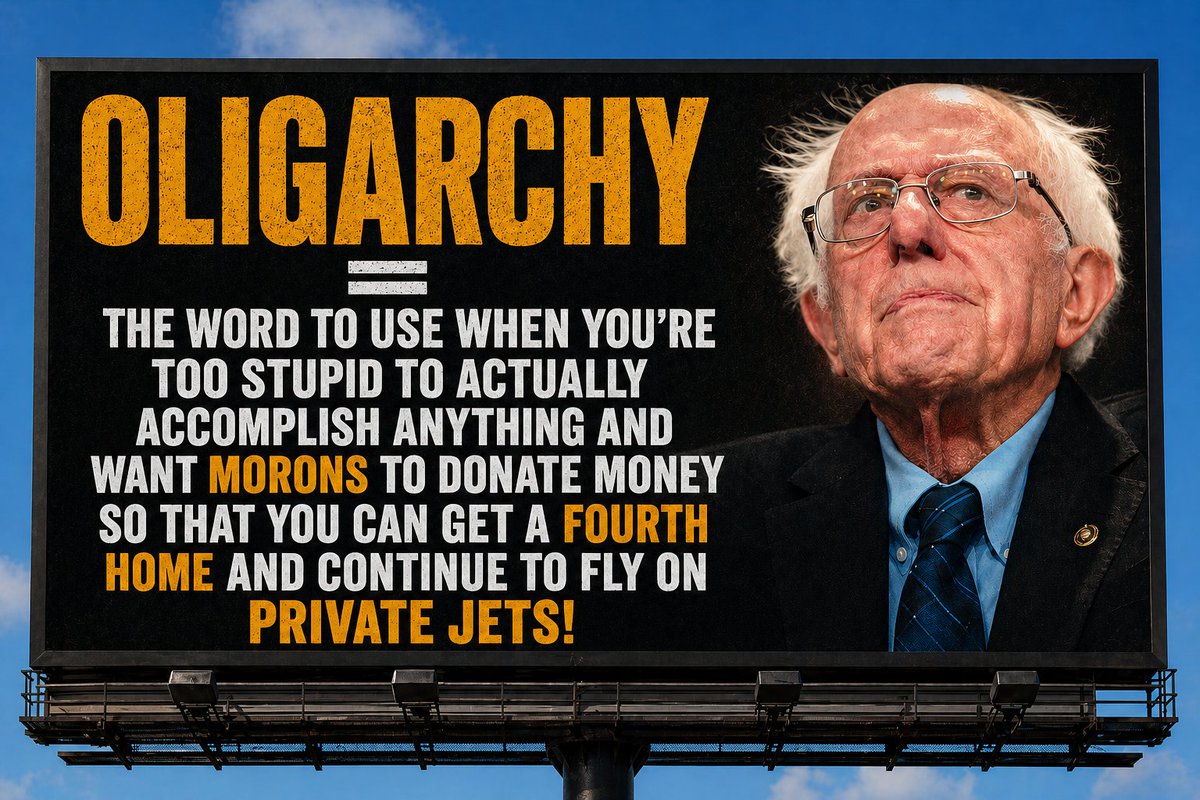 TermLimitsNow99's tweet image. Oligarchy = The word to use when you're too stupid to actually accomplish anything and want morons to donate money so that you can get a fourth home and continue to fly on private jets! 
We need #termlimits and we need #termlimitsnow!