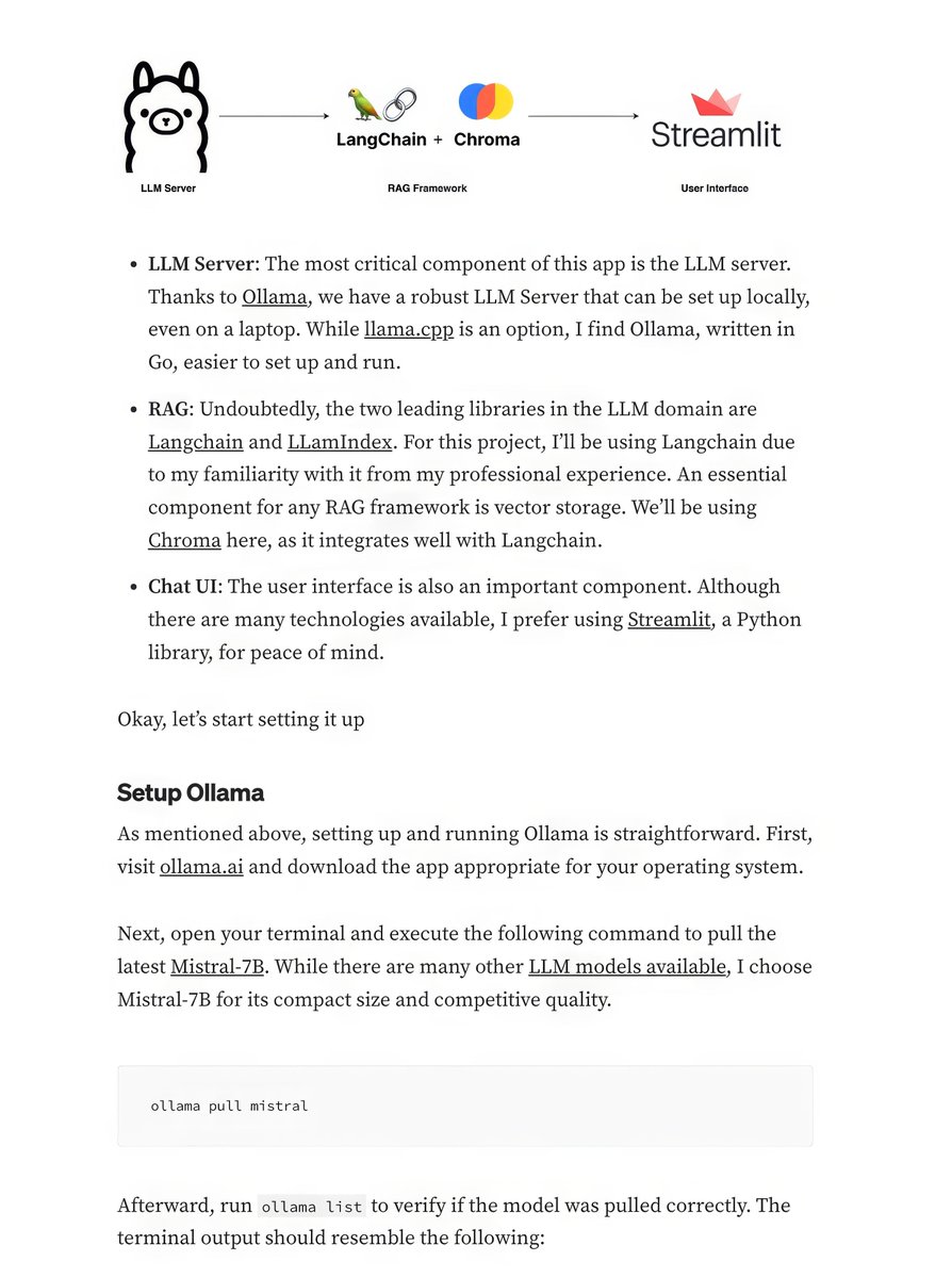 gp_pulipaka's tweet image. Langchain + Streamlit: Build Your Own RAG and Run it Locally! #BigData #Analytics #DataScience #AI #MachineLearning #IoT #IIoT #NLProc #Python #RStats #TensorFlow #CloudComputing #DataScientist #Linux #Programming #Coding #100DaysofCode  
geni.us/Build-Your-own…