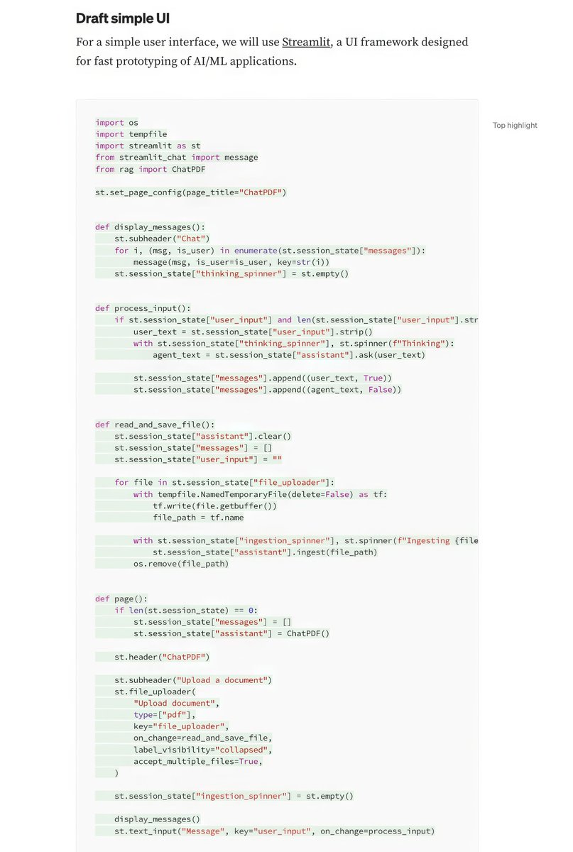 gp_pulipaka's tweet image. Langchain + Streamlit: Build Your Own RAG and Run it Locally! #BigData #Analytics #DataScience #AI #MachineLearning #IoT #IIoT #NLProc #Python #RStats #TensorFlow #CloudComputing #DataScientist #Linux #Programming #Coding #100DaysofCode  
geni.us/Build-Your-own…