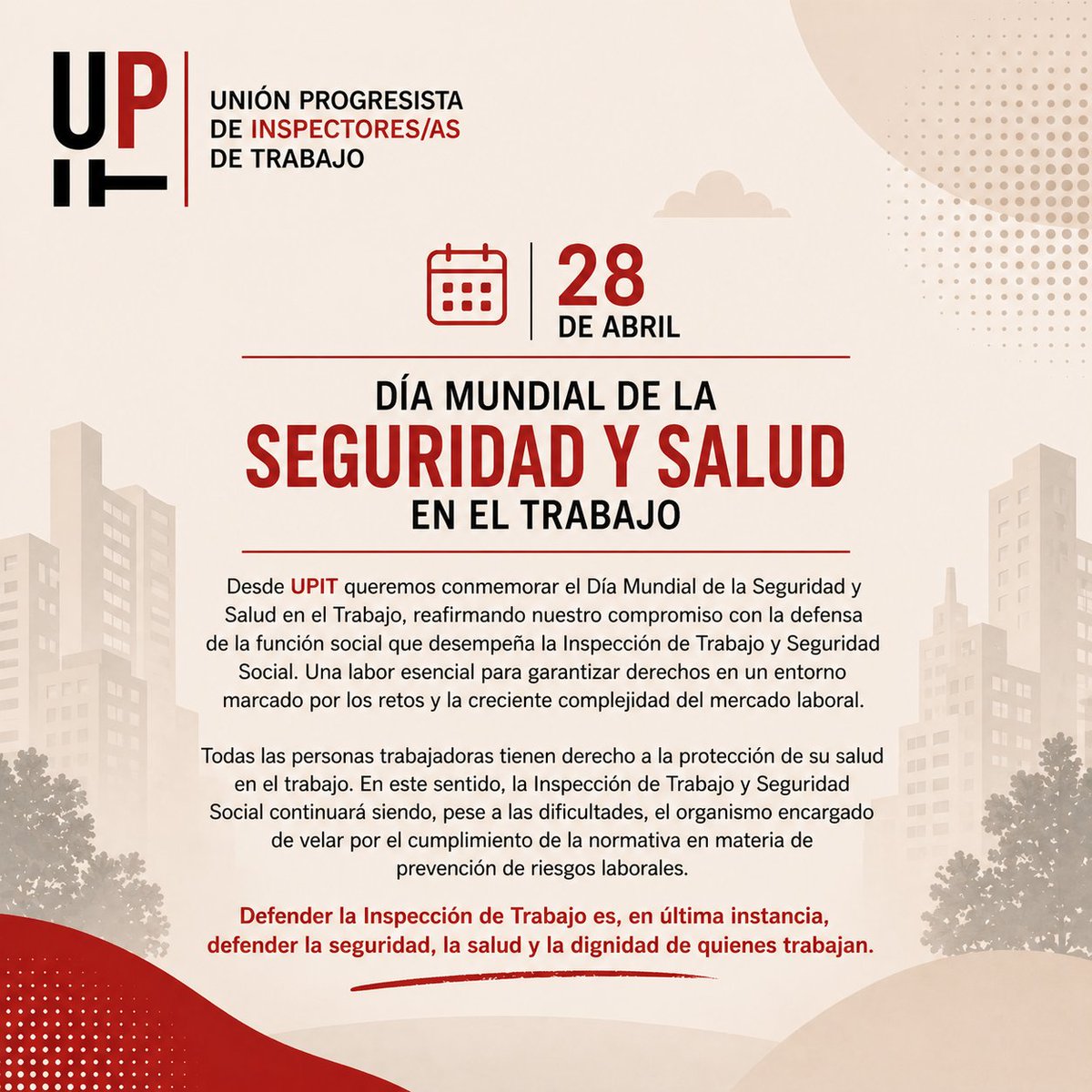 UPIT - Inspección de Trabajo tweet media