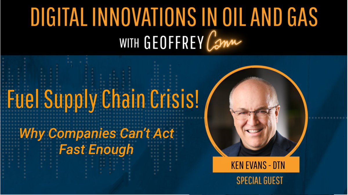 geoffreycann's tweet image. Coming tomorrow! My interview with Ken Evans of DTN on the crisis in fuel supply chains. The urgency to act is very real (thank you Strait of Hormuz), but so are the barriers. 
Don't miss it! 
#FuelIntelligence #EnergyIntelligence #RefinedFuels #energy #OperationalDecisioning