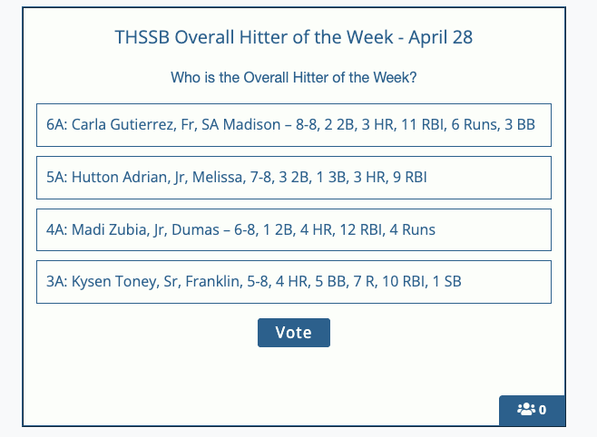 TxHSSoftball tweet media