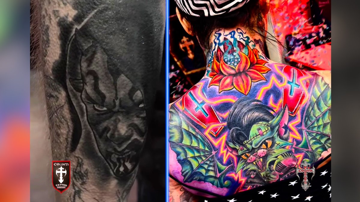 CountsKustoms's tweet image. Tat-Tuesday at @CountsTattoo in Las Vegas! Whether you want some new ink in black &amp;amp; white or full color, our artists are ready to make it happen for you! Book now at countstattoo@gmail.com any day from 12p-8p. Located minutes from the strip in @RioVegas! @DannyCountKoker #tattoo