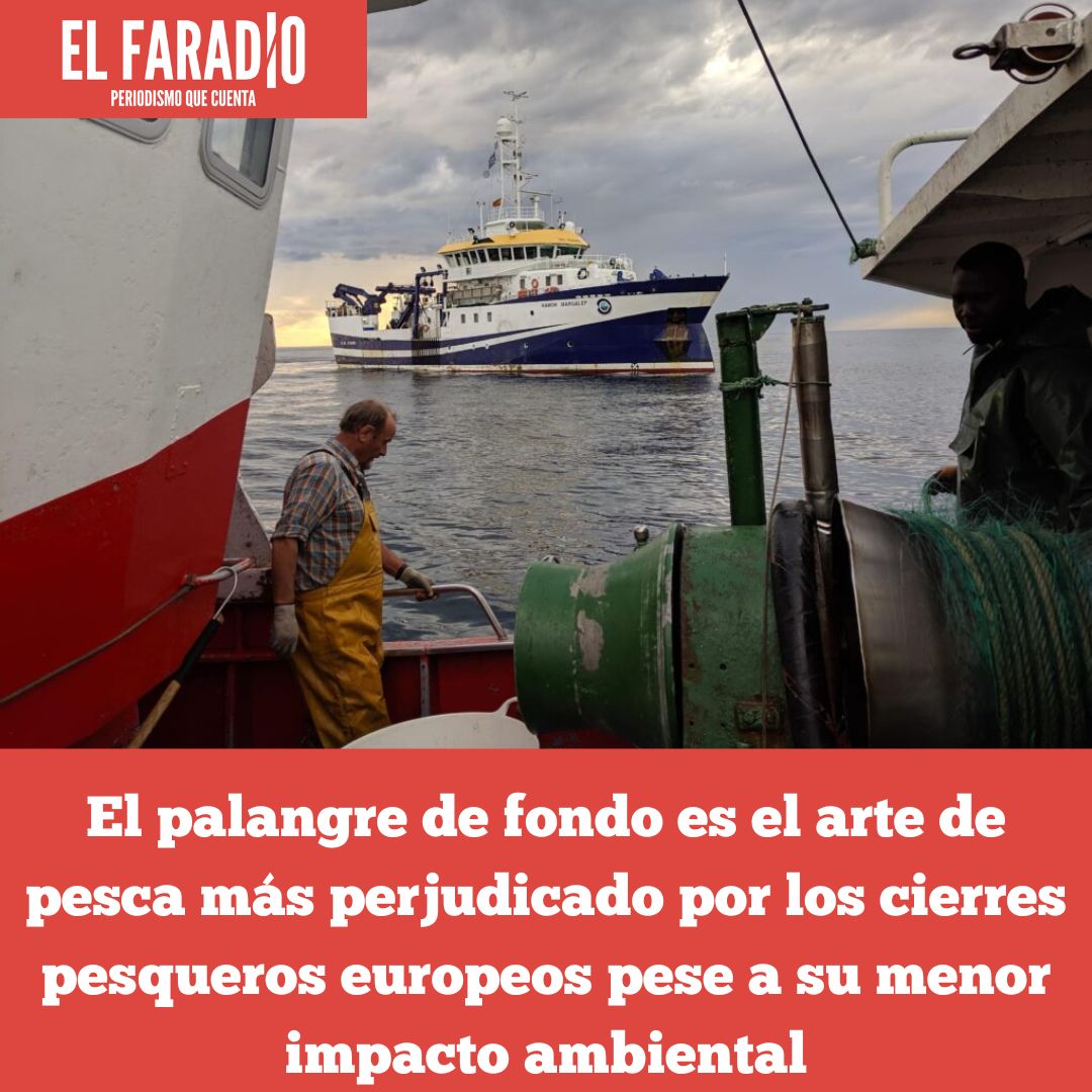 elfaradio's tweet image. El palangre de fondo es el arte de pesca más perjudicado por los cierres pesqueros europeos pese a su menor impacto ambiental
elfaradio.com/2026/04/28/el-…
#IEO #Pesca #MedioAmbiente #Iniciativa