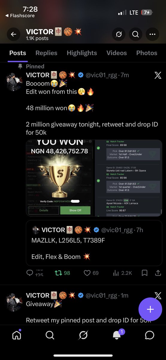Vicky tweet media
