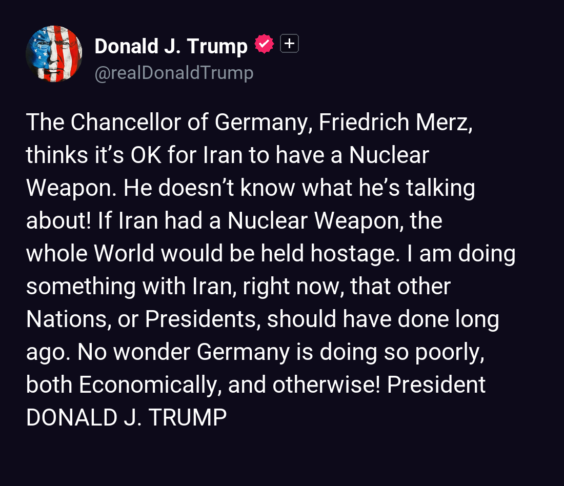 Commentary Donald J Trump Truth Social Posts On X tweet media