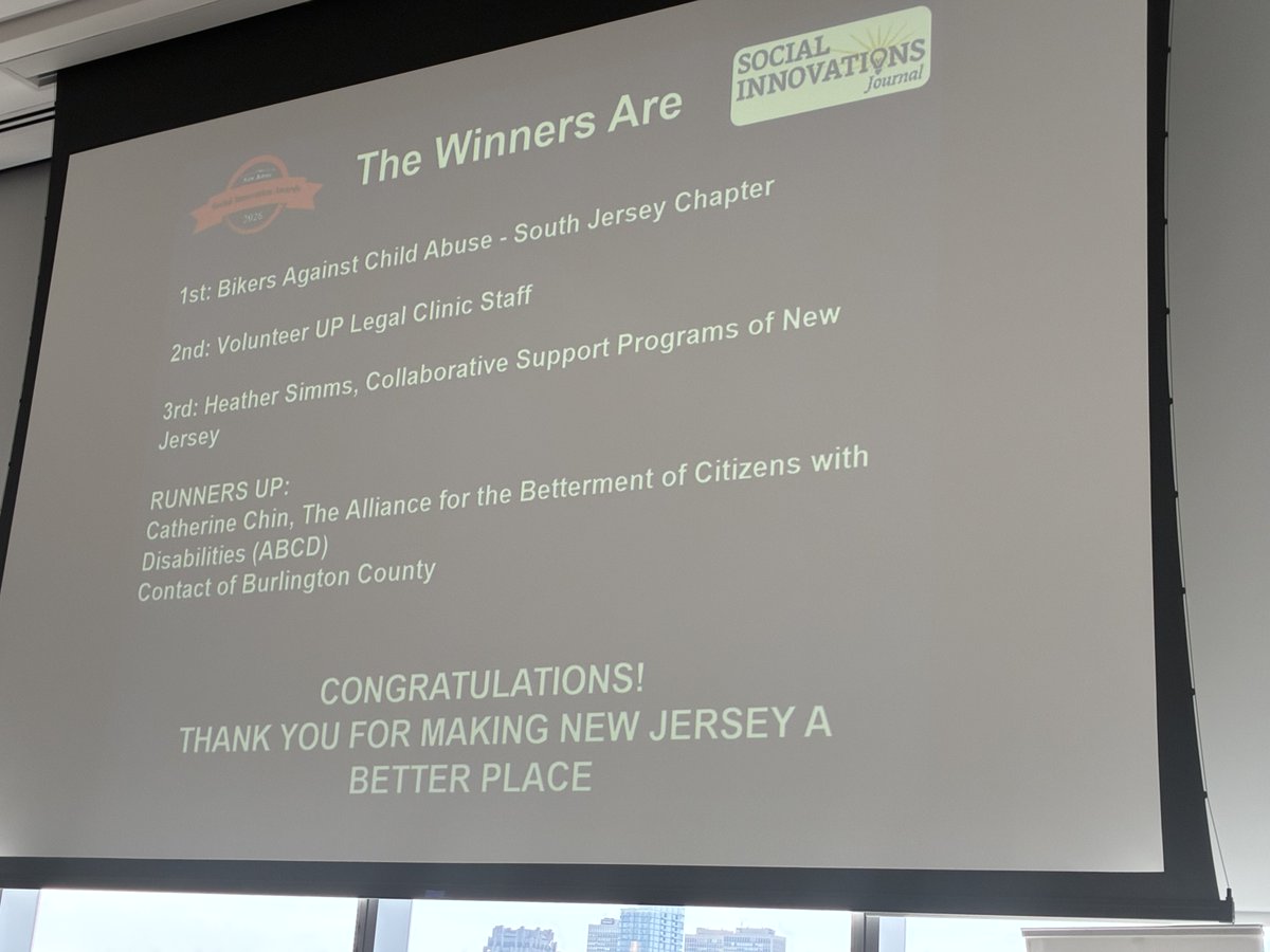 VolunteerUPLC's tweet photo. We have some wonderful news to celebrate at Volunteer UP Legal Clinic!

Last Thursday, our amazing staff took 2nd place among 50 nominees in the Social Innovation Awards Contest in the Advocacy, Policy &amp; Systems Change category. https://t.co/omJk34EEnL