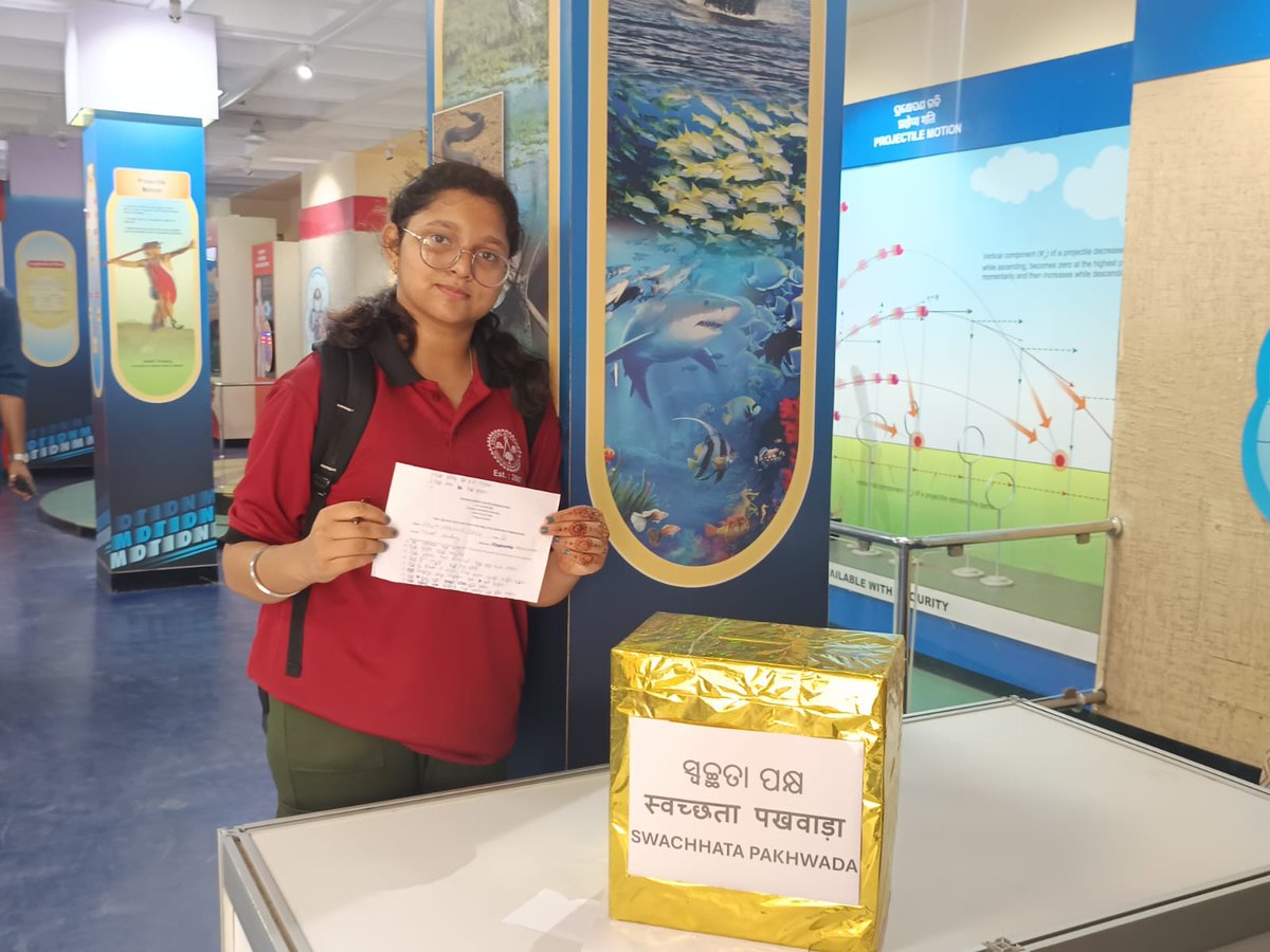 RSCBhubaneswar's tweet image. Creative Voices for Cleanliness! 

Students shared impactful slogans during Swachhta Pakhwada at @RSCBhubaneswar, a unit of @ncsmgoi, @MinOfCultureGoI promoting awareness for a cleaner &amp;amp; greener future. 🌿♻️
📅 Swachhta Pakhwada
#SwachhtaPakhwada #SloganWriting #CleanIndia