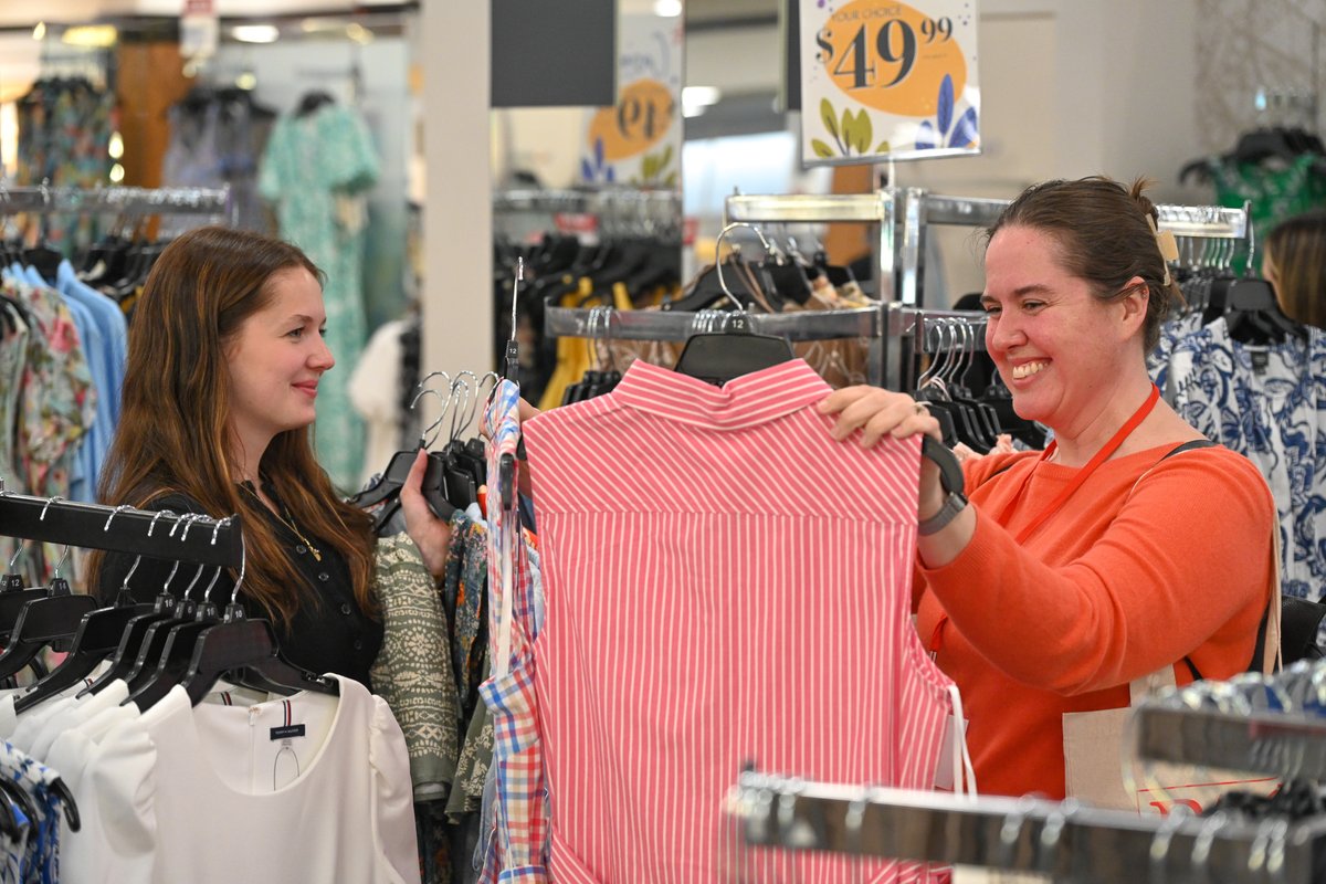 RACC_edu's tweet image. We’re incredibly grateful to all of our students who joined us for last night’s Career Ready event at Boscov’s! 🎉

Thank you to everyone who made this event such a success. We’re #RACCProud to support our students as they prepare for bright futures ahead! 💼✨ #DressToImpress