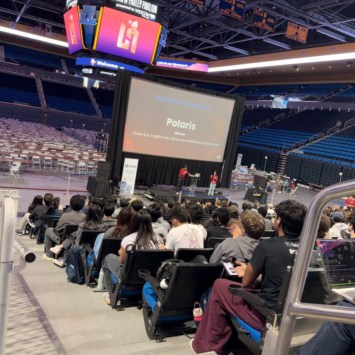 kvijay03's tweet photo. We won Best Social Impact at LA HACKS 26!!

@kierroth09 @angelinawuuu best teammates

 https://t.co/GeHQ1dCJWb https://t.co/bvSWXC0cdp