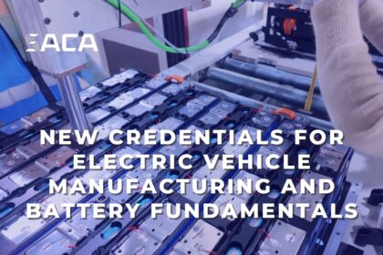 amtekcompany's tweet image. SACA has released new credentials focused on electric vehicle manufacturing and battery fundamentals—supporting the future of advanced manufacturing. #EV #WorkforceDevelopment zurl.co/rEF90