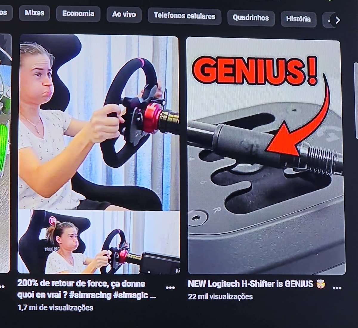 E o meu YouTube que já está em 2050.
_