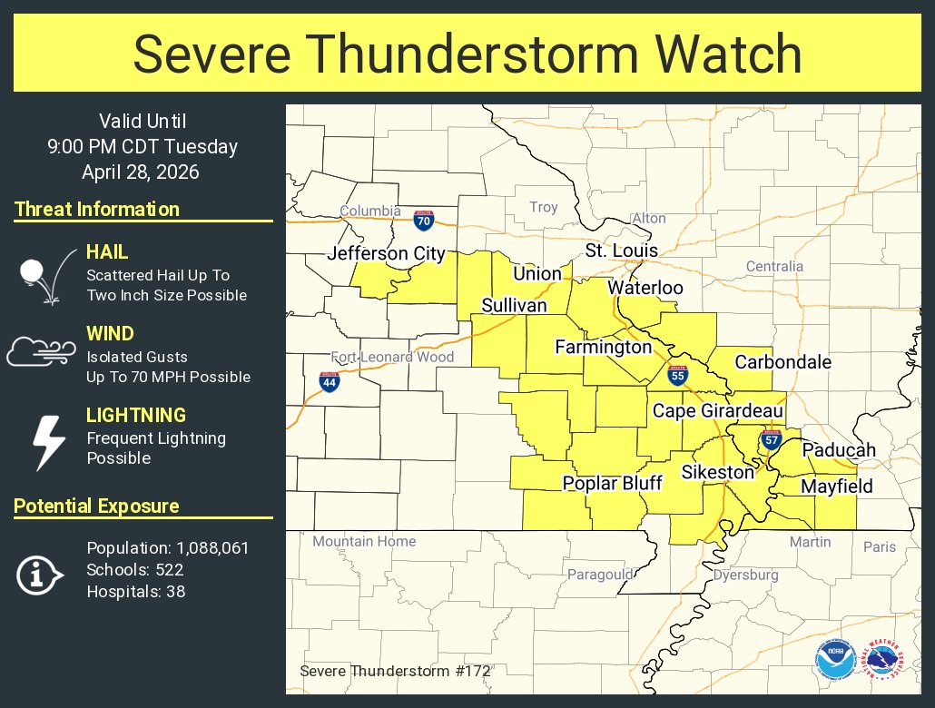 NWS St. Louis tweet media