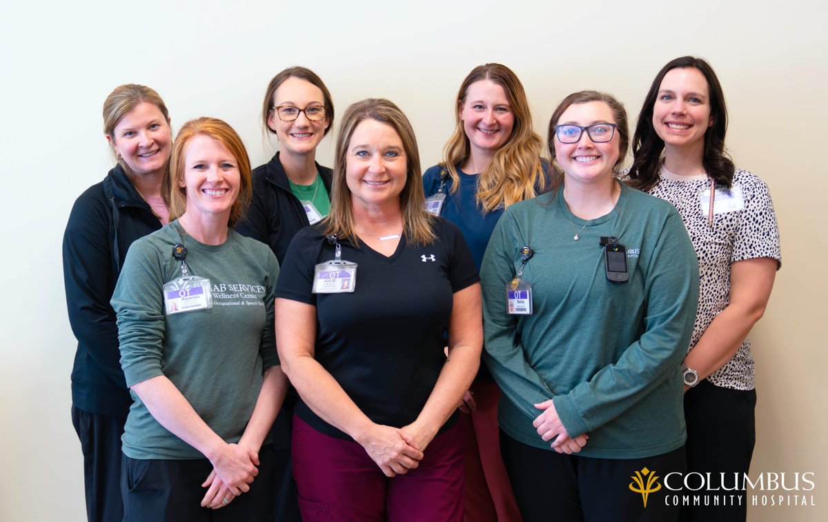 columbushosp's tweet image. April is Occupational Therapy Month! At Columbus Community Hospital, our OT teams help patients regain independence and skills to return to what matters most. 

#OccupationalTherapyMonth #CCH #RehabCare #CommunityHealth