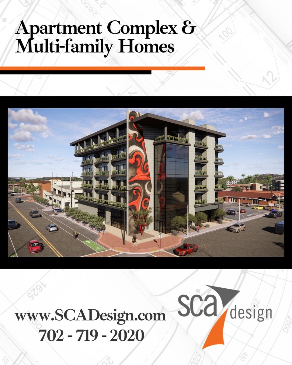 SCADesignLV's tweet image. APARTMENTS: Multi-Family. Luxury- High-Rise. Market Rate. Workforce. Affordable. Attainable. Missing Middle. Senior Housing. Social Housing. Essential Worker. Regardless of what you call it. We can design it! #SCADesign #ArchitectureDesign #ApartmentArchitecture 702-719-2020