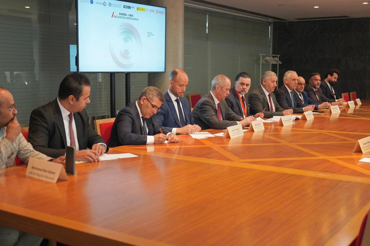 Embajada de España en Libia tweet media