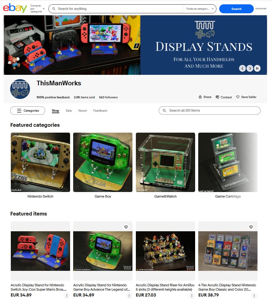 Bravo_Dada's tweet image. Check out ThisManWorks ebay.us/m/QFh7UA #eBay via @eBay 🕹️🎮