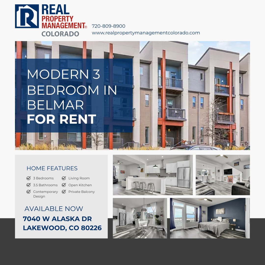RPMColo's tweet photo. 🌆 Modern Living in the Heart of Belmar!
Live steps from shopping, dining, and entertainment in this stylish 3-bedroom, 3.5-bath home with over 2,000 sq ft of bright, open living. Featuring vaulted ceilings, a spacious kitchen with large... https://t.co/BwVQ4Q0S2G

#BelmarLiving https://t.co/WXc2OI5r8v