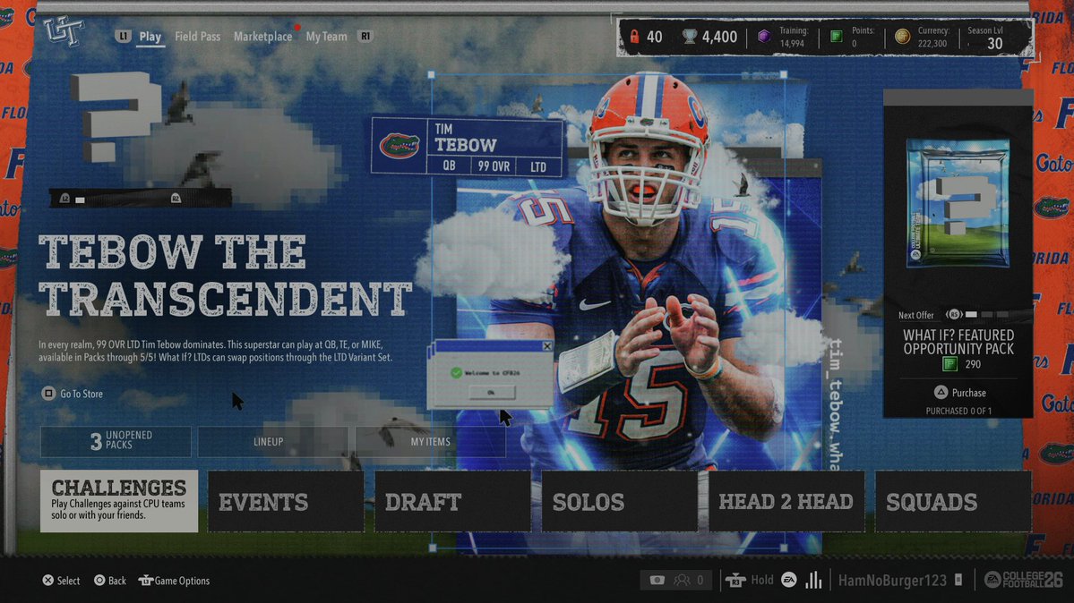 HamNoBurger1's tweet image. Howdy Hammy Gang! 🐷

On My Shopping List! #CFB26 #CUT

Come hang out some time! #TwitchStreamer #HamNoBurger
twitch.tv/hamnoburger123