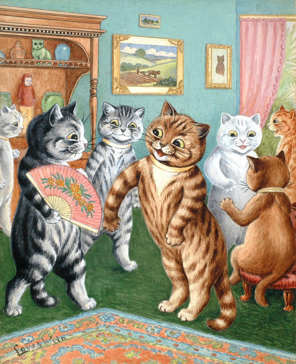 Louis Wain Bot tweet media