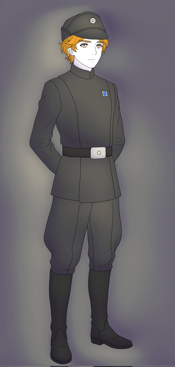 Vetterli74's tweet image. #STARWARS #スター・ウォーズ #military 
Imperial navy official young ensign "Rovan" (male lead)