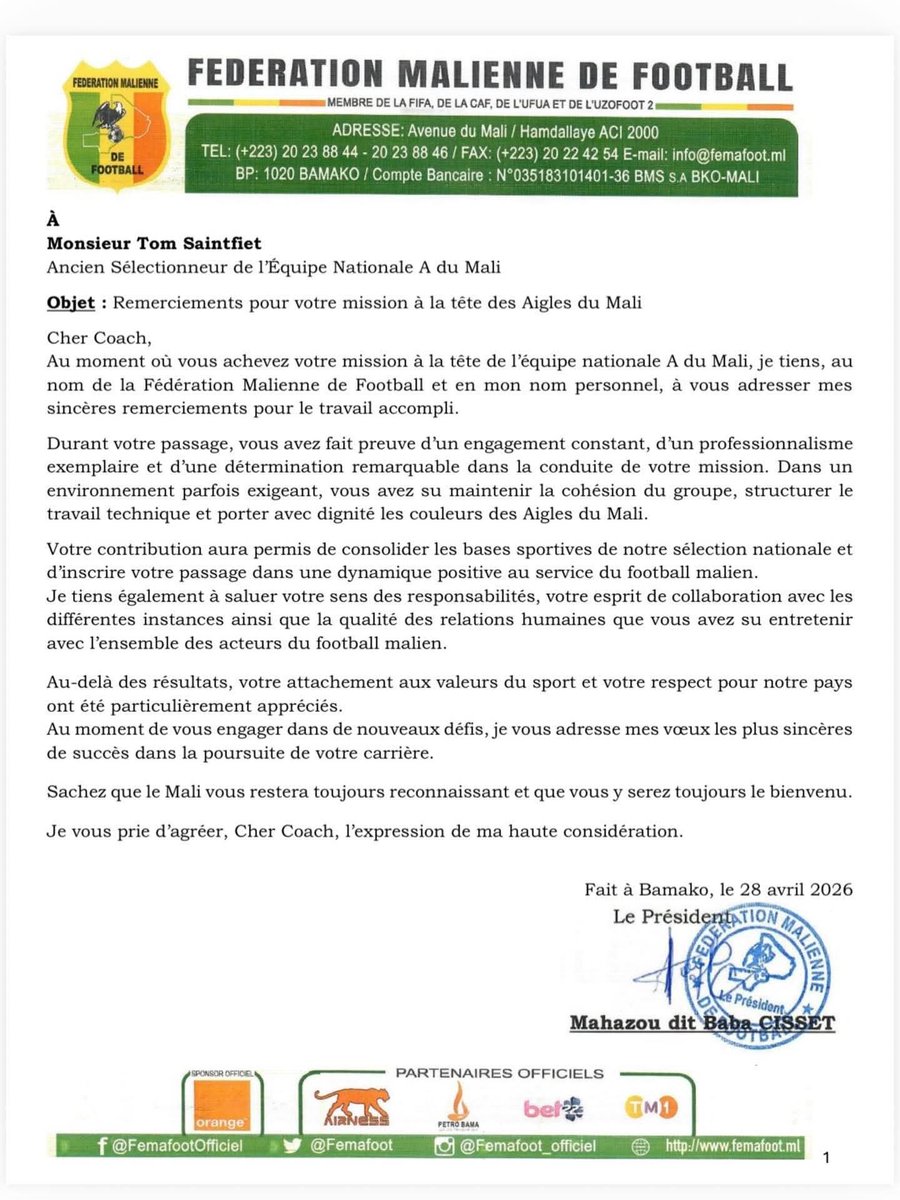 Osmalifoot 🇲🇱⚽ tweet media