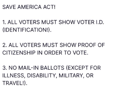 saa_erc20's tweet photo. Every legal vote must count, and only legal votes should count.

POTUS has clearly established the mission: https://t.co/q8BQzlmlP9
