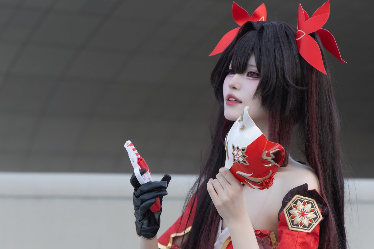 J729H's tweet image. 26. 04. 26 환락! 패션 퍼레이드
붕괴: 스타레일 - 스파클
모델: @2so_ooo 

#HonkaiStarRail #Sparkle #花火