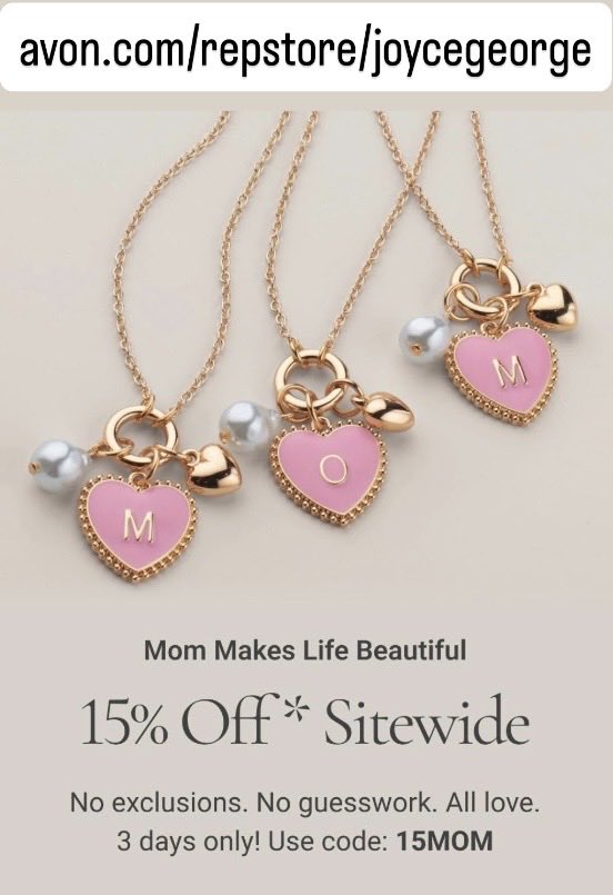 JoyceTinukeGeo's tweet photo. ✨15% Off of EVERYTHING Limited-Time Offer! ✨

Customers get 15% OFF SITEWIDE on my online store.

At checkout,
Use code: 15MOM

*Here is the link to my 
online store:

👇

https://t.co/lwcmvz5c7T

*Offer ends Thursday, 4/30 at 
11:59 PM PT.

*Please submit your order today. https://t.co/LJqFBc0tRq