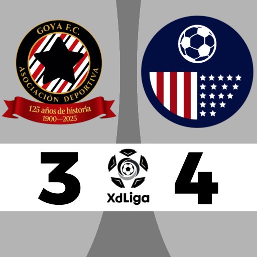 FedeFutXD's tweet photo. Goya F.C @GoyaFC_ 3 - 4 JCB United @JCBRANDOMNESS 

Goya F.C: ⚽️ 16' 40' 74'
JCB United: ⚽️ 35' 44' 60' 86' https://t.co/Fd7yY05qzO
