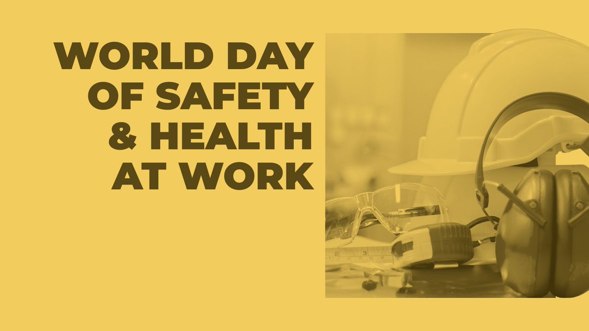 MIAttyGen's tweet image. Today is World Day of Safety &amp;amp; Health at Work. We’re focusing on preventing occupational accidents &amp;amp; diseases. Everyone has the right to work in a safe environment. Let’s advocate for laws that protect &amp;amp; nurture workers’ physical &amp;amp; mental health. #WorkersRights #WorkplaceSafety