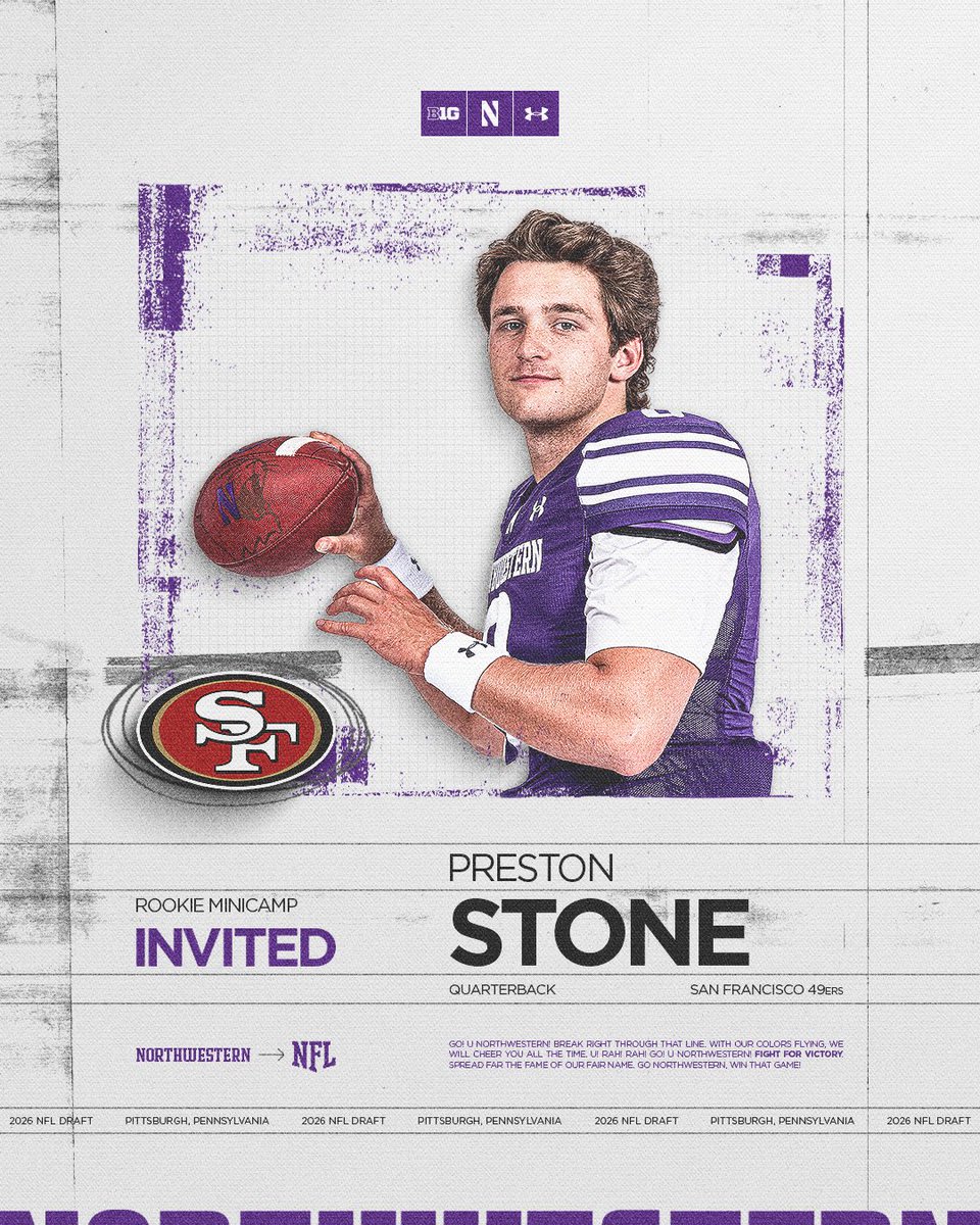 Northwestern Football tweet media